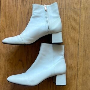 Zara Leather Ankle Boots